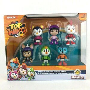 Nick Jr Top Wing 6 Character Collection Pack 3" Acton Figure Hasbro Playskool 3+